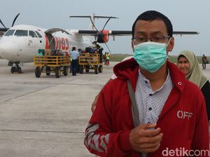 Kabut Asap Ganggu Penerbangan Bandara Ranai Natuna