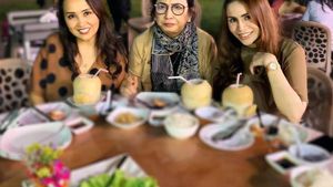 Cantik dan Awet Muda, Begini Momen Seru Kulineran Ibu Mertua Momo Geisha