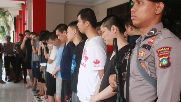 47 WNA tersebut berasal dari Tiongkok dan Taiwan