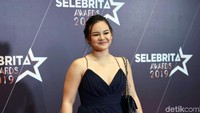 Shafa Harris saat hadir di acara Selebrita Awards 2019 di studio Trans TV, Kapten Tendean, Jakarta Selatan pada Kamis (19/9). Pool/Noel/detikFoto.