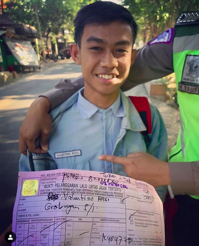 Foto: Instagram Satlantas Grobogan Foto: Instagram Satlantas Grobogan