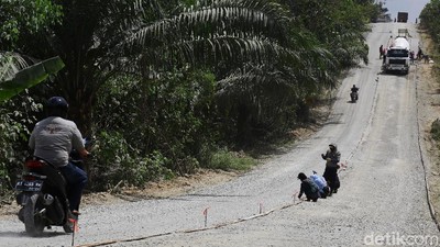 Perbaikan Jalan di Penajam, Tunjang Calon Ibu Kota Baru