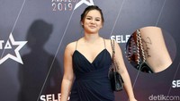 Shafa Harris punya tato baru. Apa ya artinya? Foto: Noel/detikFoto