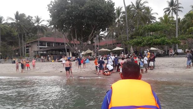 Turis Asing Meninggal di Pantai Senggigi, Polisi Tunggu Konsulat