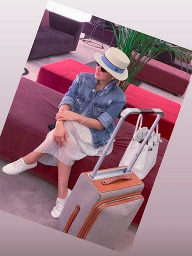 Syahrini Bawa Tas Hermes Langka Rp 1,8 M, Hanya Ada 100 di Dunia