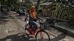 Potret Jembatan Kerang Hijau yang Ikonik di Utara Jakarta