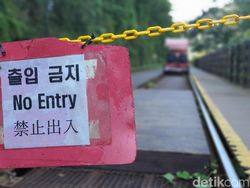 Jepretan Galaxy Note 10+ di Rail Bike Korea