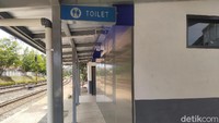 Bagian toilet di Stasiun Ciamis (Dadang Hermansyah/detikcom)