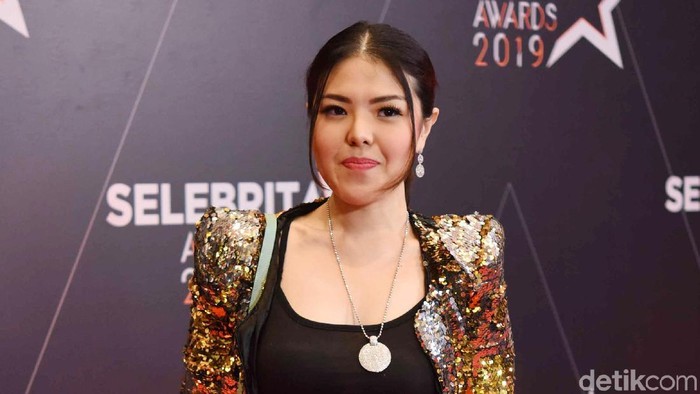 Tina Toon saat ditemui di acara Selebrita Awards 2019.