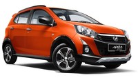 Perodua Axia versi 2019 tersedia dalam satu varian baru, bertema ala-ala crossover. Foto: Pandu Laju