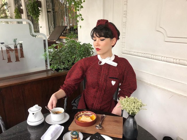 Wanita tersebut dikatakan juga telah membintangi sejumlah iklan dan video klip. Foto: Instagram @morr_tran