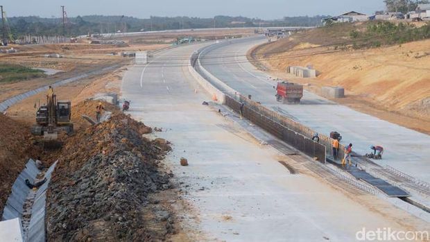 Jalan Tol Balikpapan-Samarinda (Ardan Adhi Chandra/detikcom)