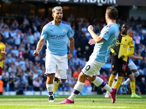 Susunan Pemain Everton Vs Man City: Aguero dan Duo Silva Dicadangkan