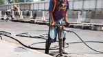 Asyik, Trotoar di Bundaran HI Bakal Diperluas