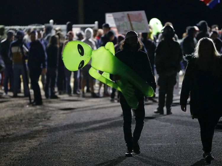 Ribuan Pemburu Alien Serbu Area 51, Aparat Siaga Penuh