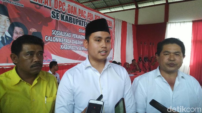Suami Chacha Frederica Ikut Penjaringan Cawabup Semarang Lewat PDIP