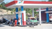 SPBU ini terletak di Jalan Silkar menuju Kecamatan Sepaku, Kabupaten Penajam Paser Utara (PPU).