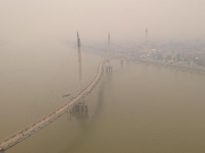 Akhir Pekan, Sumatera dan Kalimantan Masih Dikepung Kabut Asap