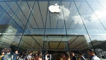 Penampakan Apple Store di Australia. Foto: Reuters
