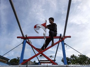 Saat Angin Musim Barat Tak Bersahabat dengan Nelayan Simeulue Timur