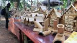 Aneka Kerajinan Cantik Ini Terbuat dari Bambu