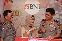 Launching Uji Coba Smart SIM di HUT Lalu Lintas Bhayangkara