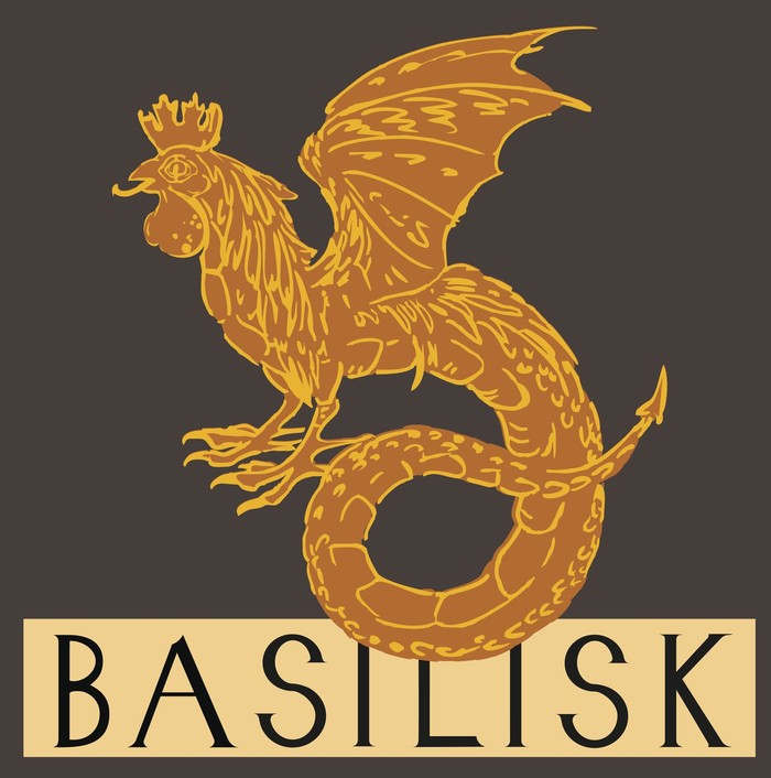 Basilisk with title