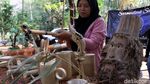 Aneka Kerajinan Cantik Ini Terbuat dari Bambu