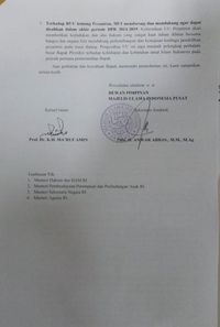 Ma'ruf Amin Pernah Surati DPR Minta RUU KUHP Segera Disahkan