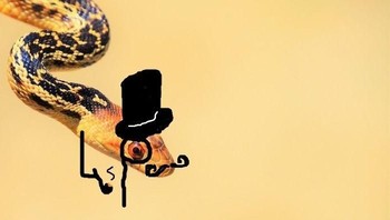 Si ular detektif. (Foto: Boredpanda)