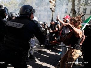 Paris Rusuh karena Kelompok Anarko, 2 Kantor Bank Dirusak