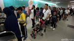 Begini Antrean Penumpang MRT Saat Weekend