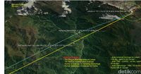 Lokasi Pesawat Twin Otter yang Hilang di Papua Ditemukan