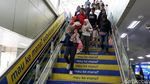 Begini Antrean Penumpang MRT Saat Weekend