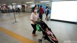 Begini Antrean Penumpang MRT Saat Weekend