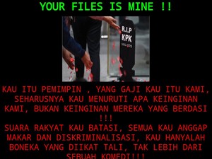 Situs Kemendagri Diretas, Aspirasi tentang KPK Sempat Muncul