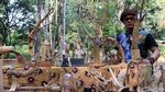 Aneka Kerajinan Cantik Ini Terbuat dari Bambu
