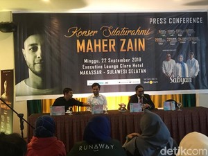 Maher Zain Cs Gelar Konser Silaturahmi, 25 Persen untuk Korban Bencana Alam