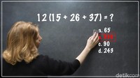 Ada trik jitu untuk bisa memilih jawaban yang benar tanpa bantuan kalkulator. Bagikan di komentar jika tahu caranya! Foto: Uyung/detikHealth
