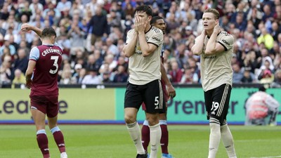 Manchester United Terkapar di Kandang West Ham