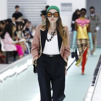 Fashion show koleksi ready to wear Gucci untuk spring 2020 di Milan Fashion Week 2019, Italia, Minggu (22/9/2019). Photo by Vittorio Zunino Celotto/Getty Images