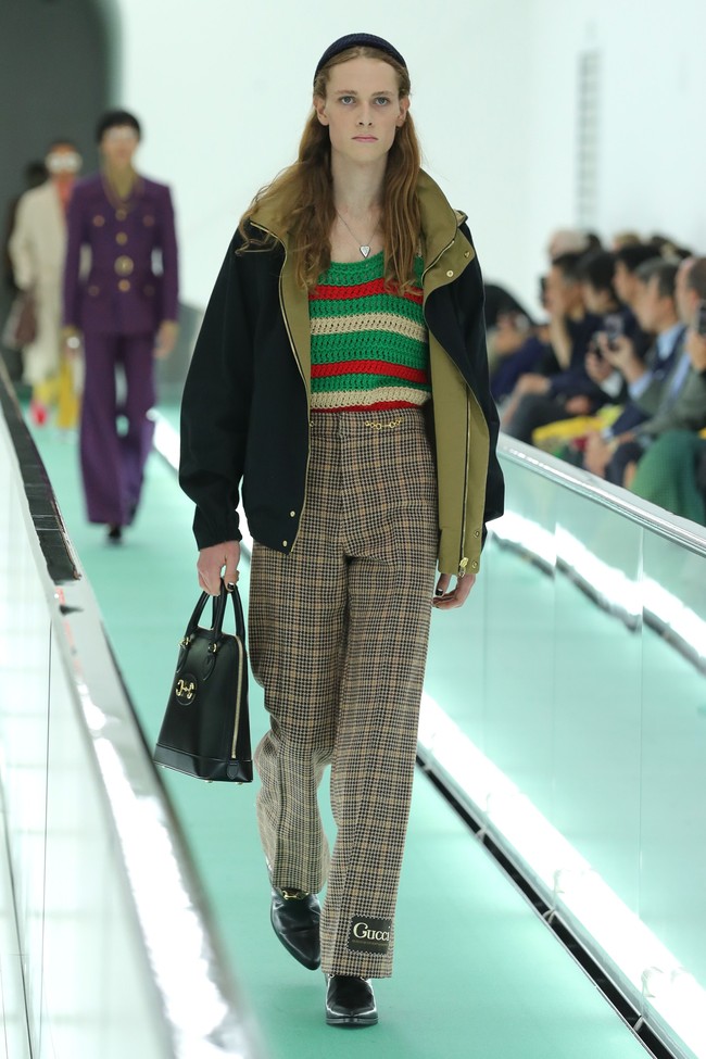 Fashion show koleksi ready to wear Gucci untuk spring 2020 di Milan Fashion Week 2019, Italia, Minggu (22/9/2019). Photo by Vittorio Zunino Celotto/Getty Images