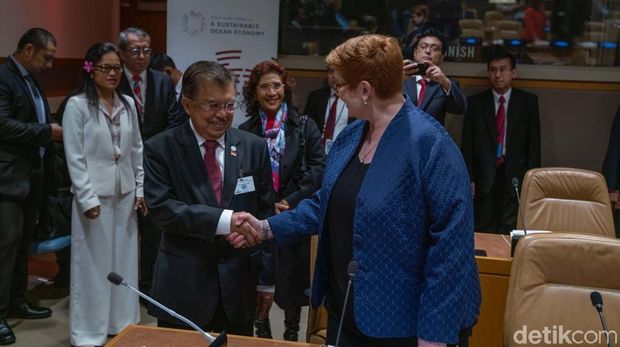  Wakil Presiden, Jusuf Kalla (JK) di sidang PBB.