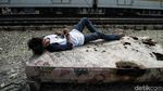 Melihat Pengungsi Korban Kebakaran di Jatinegara