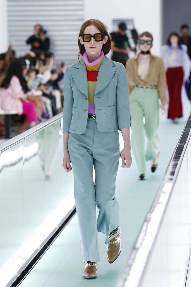 Fashion show koleksi ready to wear Gucci untuk spring 2020 di Milan Fashion Week 2019, Italia, Minggu (22/9/2019). Photo by Vittorio Zunino Celotto/Getty Images