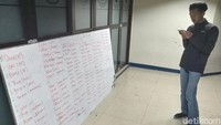 Data-data korban kericuhan aksi demonstrasi Save KPK yang melibatkan ribuan mahasiswa dari berbagai kampus ini terpampang di papan pengumuman kampus Unisba, Kota Bandung. Para korban masih dalam perawatan.