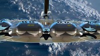 Stasiun Von Braun bukanlah hotel pertama yang akan beroperasi di luar angkasa. Sebelumnya ada hotel Aurora Station yang akan buka di tahun 2022. (dok. The Gateway Foundation)