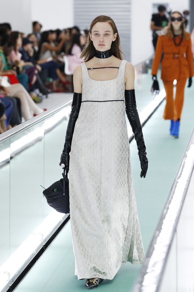 Fashion show koleksi ready to wear Gucci untuk spring 2020 di Milan Fashion Week 2019, Italia, Minggu (22/9/2019). Photo by Vittorio Zunino Celotto/Getty Images
