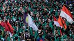 Potret Massa Aksi Demo di Depan Gedung DPR