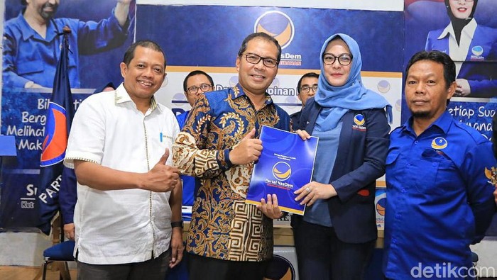 Danny Pomanto daftar jadi cawalkot makassar dari nasdem
